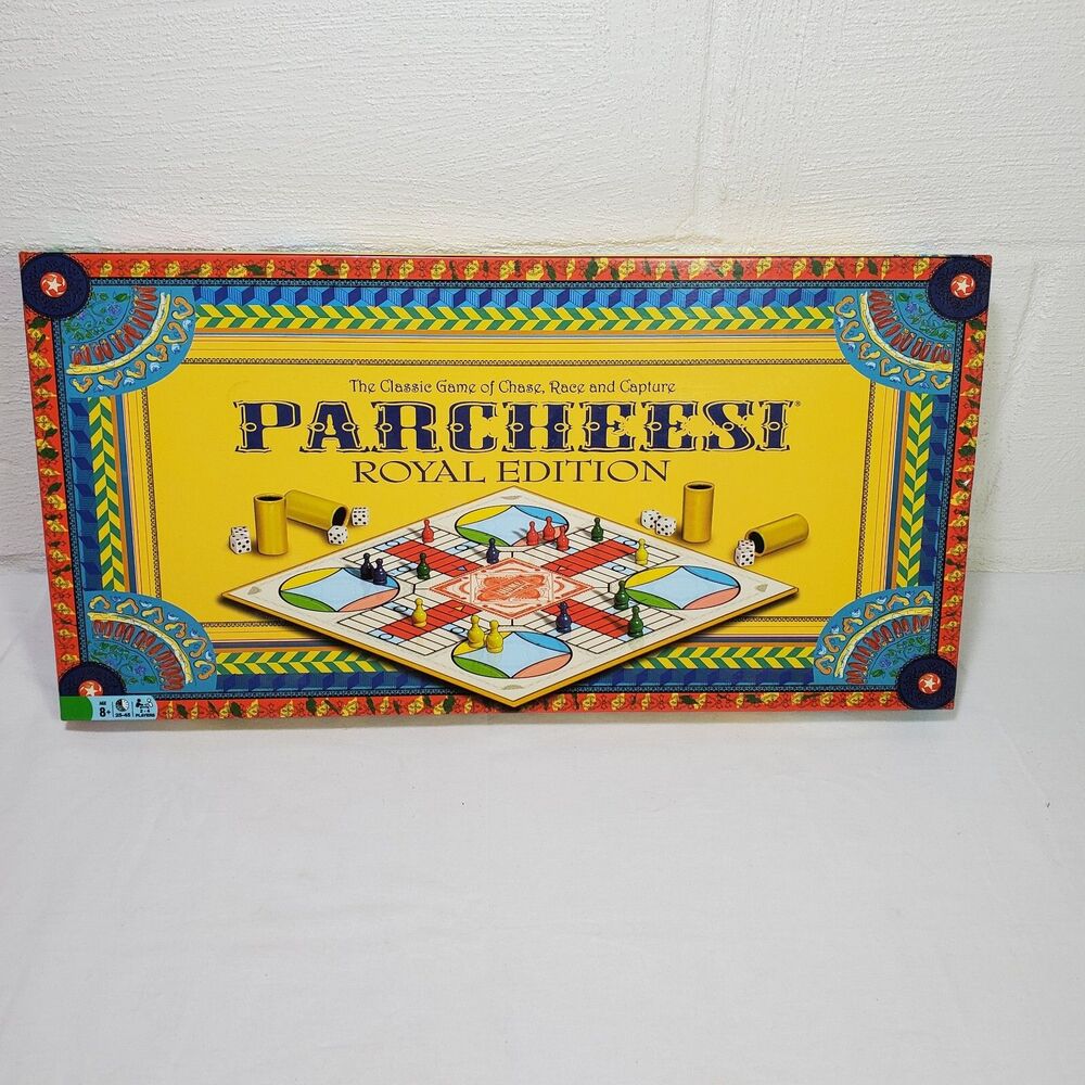 Winning Moves Parcheesi Royal Edition Board Game (6106) Mint Condition